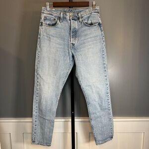 Levi’s 501 Skinny Jeans W29 L28 Light Wash Premium Button Fly Denim